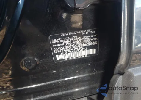 2019 Subaru Forester Premium из США, поврежденный, VIN JF2SKAGC8KH518551